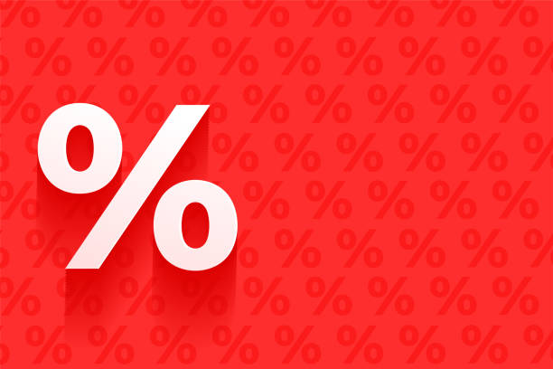 istock modern percentage icon background with blank space for investment 1761043789