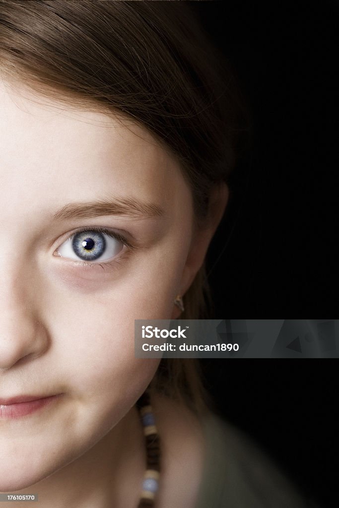 Portrait d'une jeune fille - Photo de 10-11 ans libre de droits
