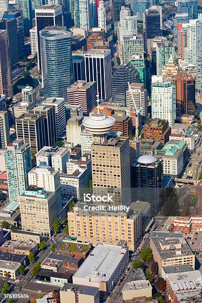 Centrum Vancouver - zdjęcia stockowe i więcej obrazów Antena - Antena, Architektura, Bez ludzi