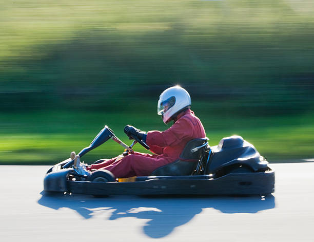 istock Go Cart Racing on Track 176105459