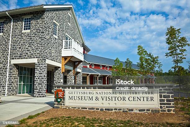 Schlachtfeld Von Gettysburg Visitor Center Stockfoto und mehr Bilder von Gettysburg - Gettysburg, Gettysburg-Militärpark, Pennsylvania