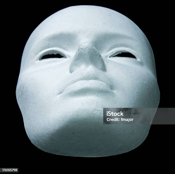 Expressionless Maske Stockfoto und mehr Bilder von Einzelner Gegenstand - Einzelner Gegenstand, Erleichterung, Fotografie