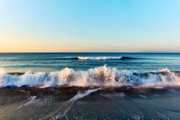 istock Scenic view of beach during sunrise 1761062910