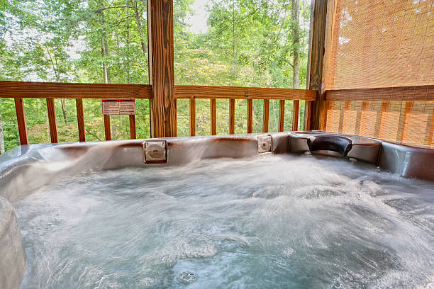 istock Hot Tub in the Woods (XXL) 176106988