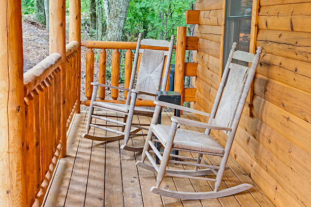 istock Deck chairs waiting on the porch (XXL) 176106995