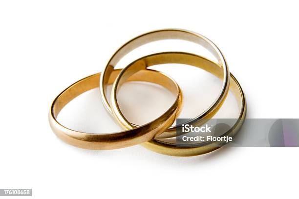 Jewelry One Ring Stock Photo - Download Image Now - Three Objects, Ring - Jewelry, Wedding Ring