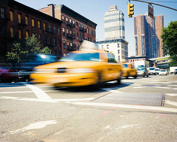 istock Urban Street Scene Traffic NYC 176108725