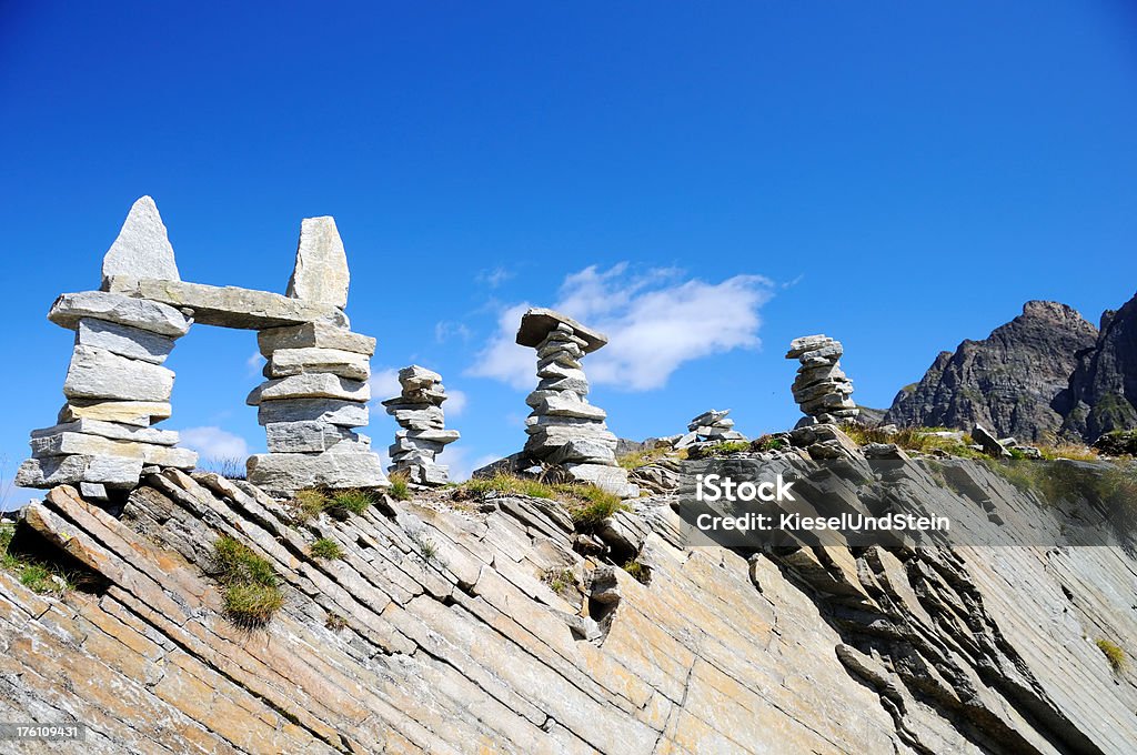 Piedras apiladas - Foto de stock de Aire libre libre de derechos