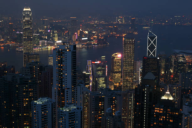 istock Hong Kong Island Overview 176109977