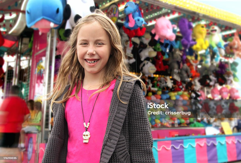 Kleines Mädchen in der Fair - Lizenzfrei Kind Stock-Foto