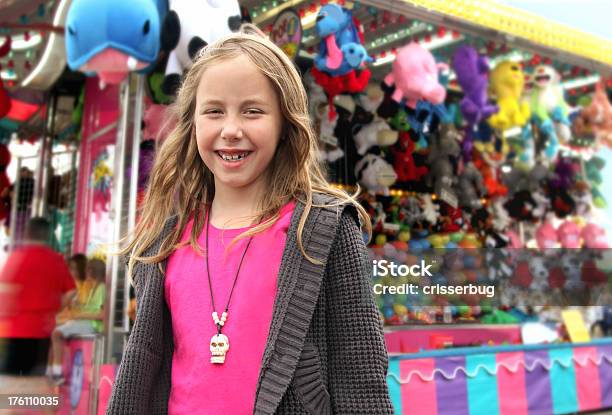 Kleines Mädchen In Der Fair Stockfoto und mehr Bilder von Kind - Kind, Spokane, 6-7 Jahre