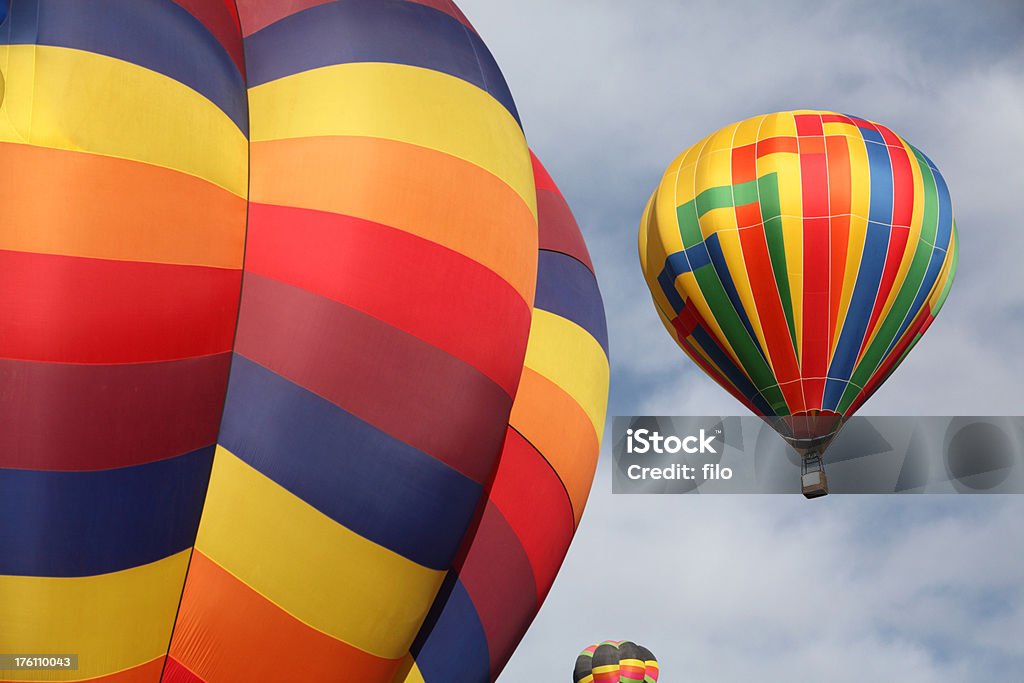 Escursione in mongolfiera - Foto stock royalty-free di Avventura