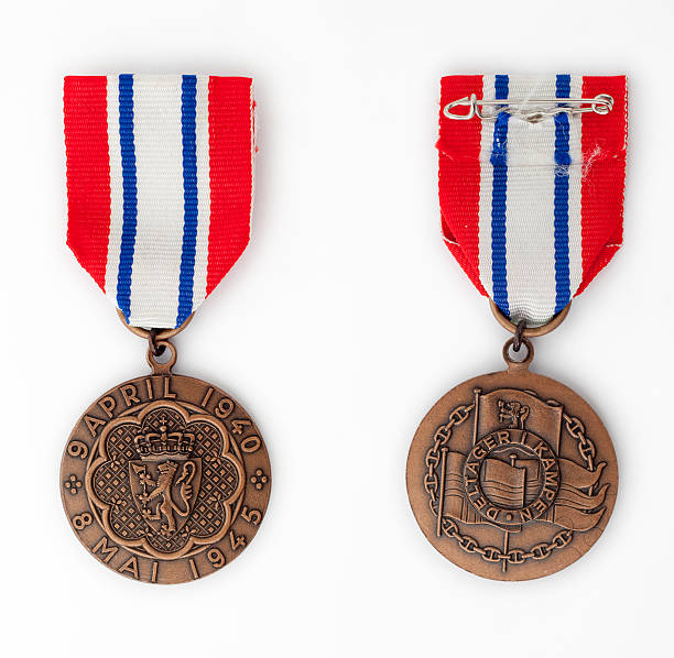 istock Norwegian Honour Medal  from WW2 176110144
