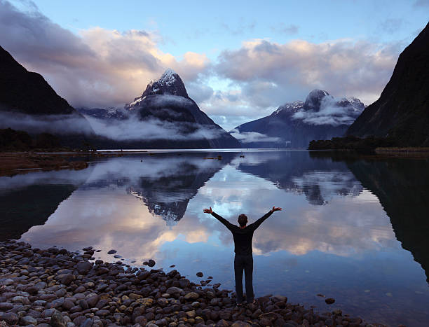 Arms raised in worship Person with hands raised in worship.You may also like images in this lightbox: milford sound stock pictures, royalty-free photos & images