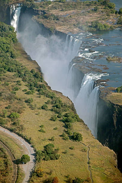 istock Victoria Falls Aerial View 176110966