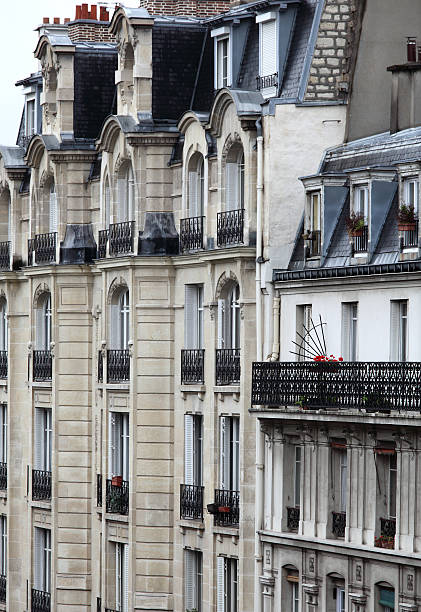 istock Parisian apartment building 12th Arrondisemont 176111011