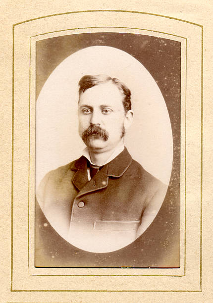 istock Victorian Man Old Photograph 176111562