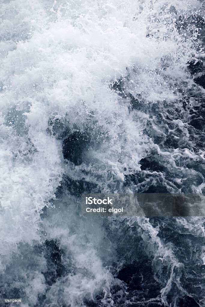 Turbulent Rough Nature Water Surface abstract with Foam and Surf  Water Stock Photo