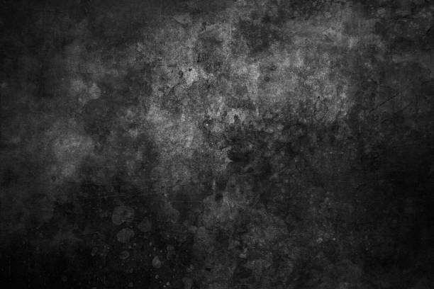 istock Dark Gray grunge texture black background 1761131505