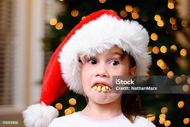 Little Christmas Grinch Stock Photo - Download Image Now - Celebration Event, Child, Christmas