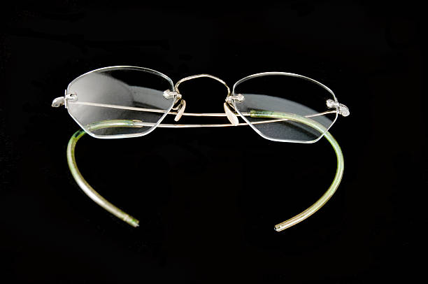 istock Antique Glasses on Black 176114025