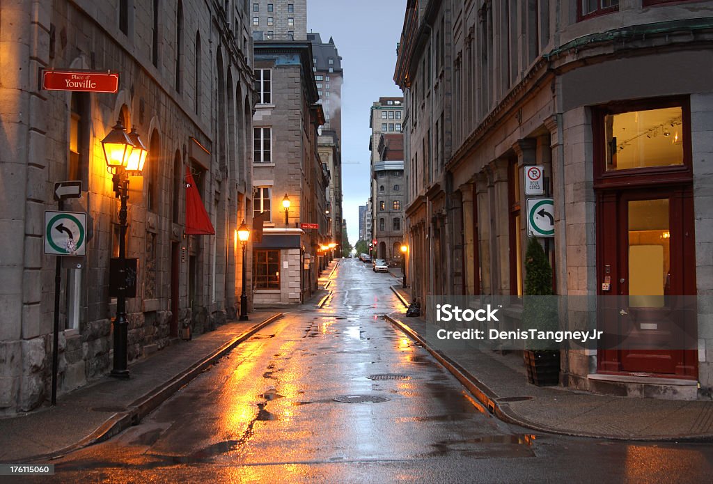 Stary Montreal Quebec - Zbiór zdjęć royalty-free (Bez ludzi)