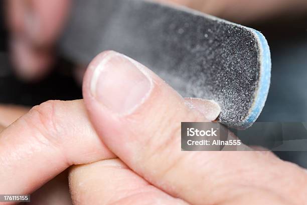 Manicure Cura Delle Unghie - Fotografie stock e altre immagini di Attrezzi da lavoro - Attrezzi da lavoro, Bellezza, Carta vetrata