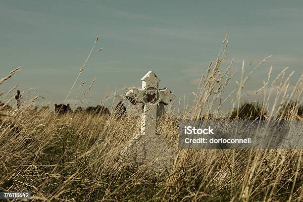 Abandonado Graveyard - Fotografias de stock e mais imagens de Abandonado - Abandonado, Cemitério, Cruz Celta