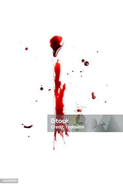 Krew Litera I Mokre Małe - zdjęcia stockowe i więcej obrazów Krew - Krew, Poplamiony, Abstrakcja
