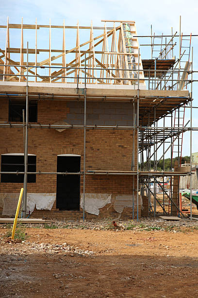 istock New house under construction on a building site 176116044