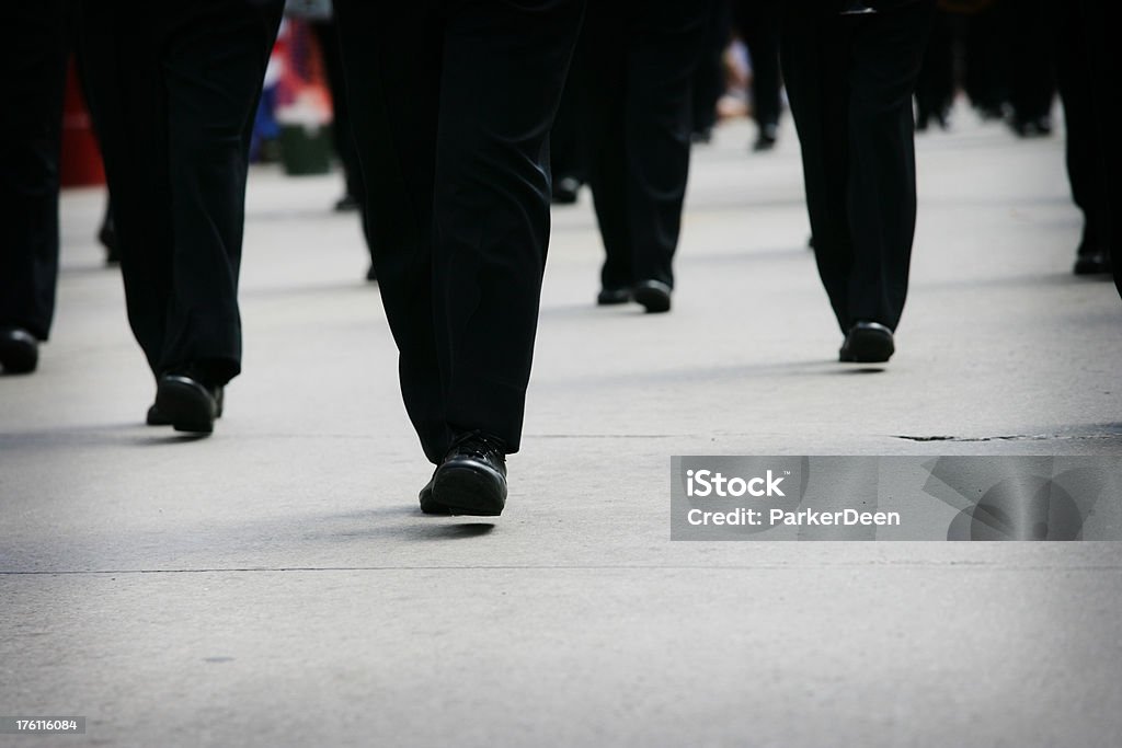 Marchando cuadrados de sincronización - Foto de stock de Arreglo libre de derechos