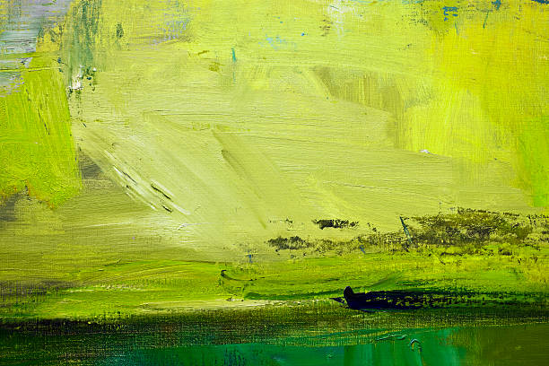 istock Abstract painted green art backgrounds. 176116459
