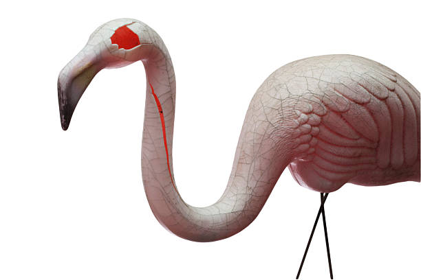 istock Creepy Pink Flamingo 176116827
