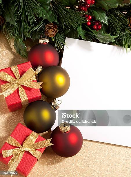 Christmas Card Stockfoto und mehr Bilder von Band - Band, Bildhintergrund, Bildschärfe