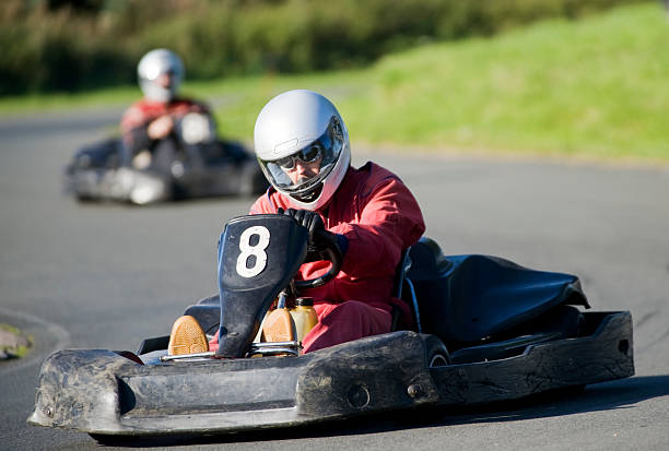 istock Go Cart Racing on Track 176118148