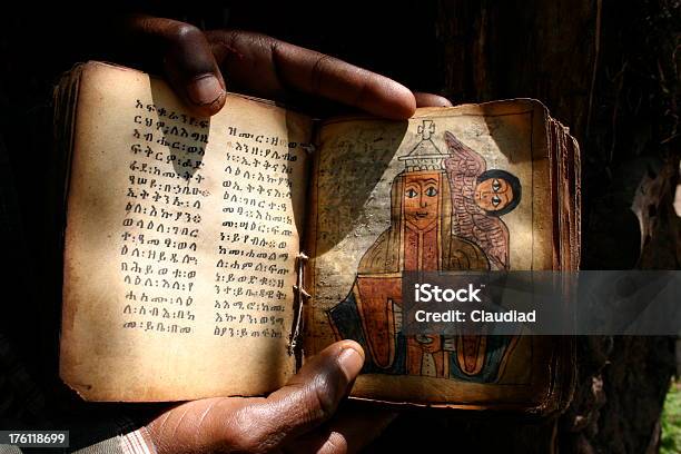 Old Ethiopian Bible Stock Photo - Download Image Now - Christianity, Ethiopia, Ethiopian Ethnicity