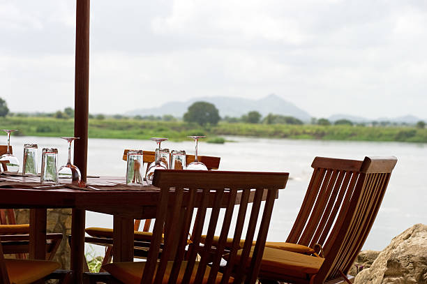 istock Restaurant on Bank of Nile River 176119151
