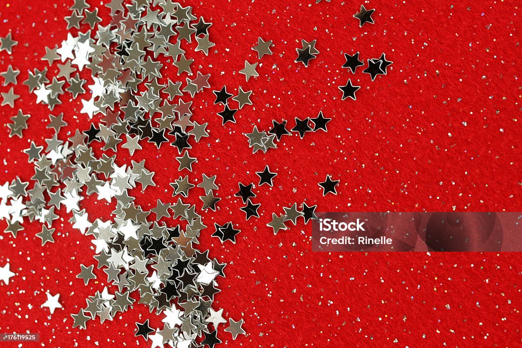 Plata y rojo - Foto de stock de Brillante libre de derechos