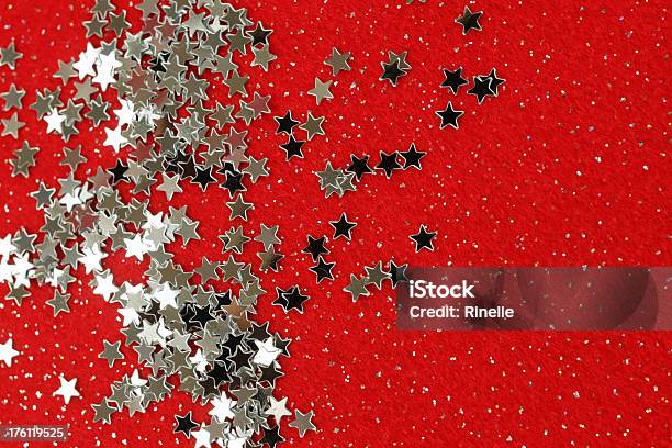 Plata Y Rojo Foto de stock y más banco de imágenes de Brillante - Brillante, Celebración - Acontecimiento, Celebración - Ocasión especial