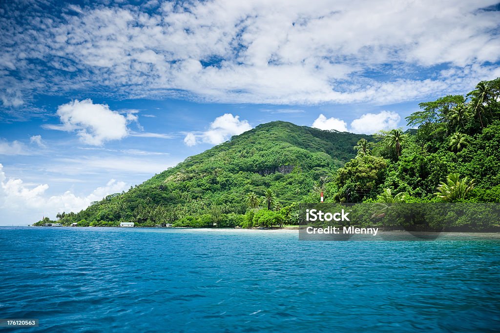 Hermosa isla de Bora Bora-Pacífico Sur - Foto de stock de Bora Bora libre de derechos