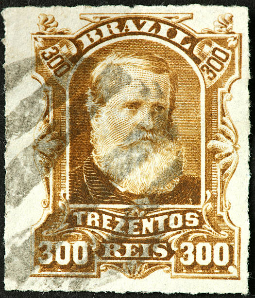 very old Brazilian stamp