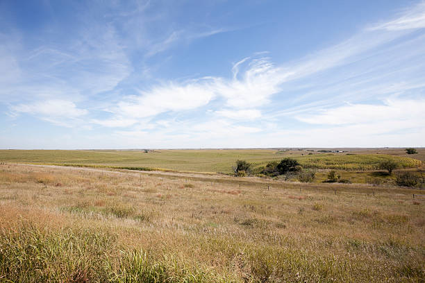 serie prateria - nebraska midwest usa farm prairie foto e immagini stock