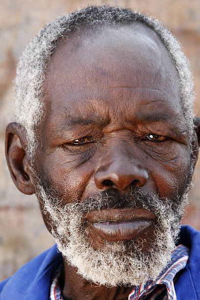 istock Grey old man from South Africa 176121504