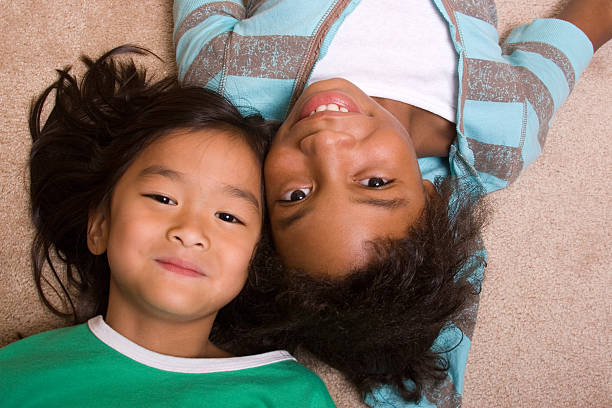 istock Closeup of two friends 176121505