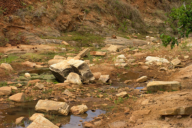 istock Dry Riverbed in Africa 176122170
