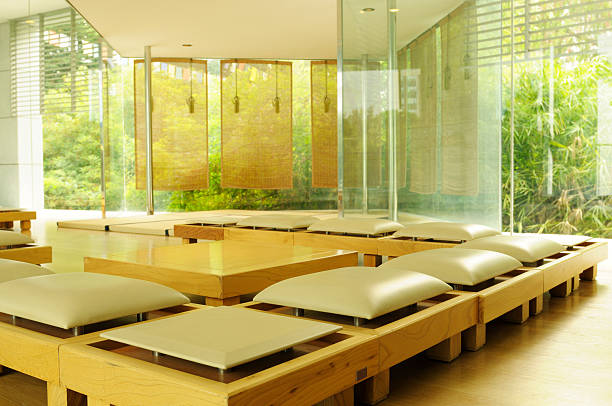 istock Contemporary Japanese Tea Room 176122302