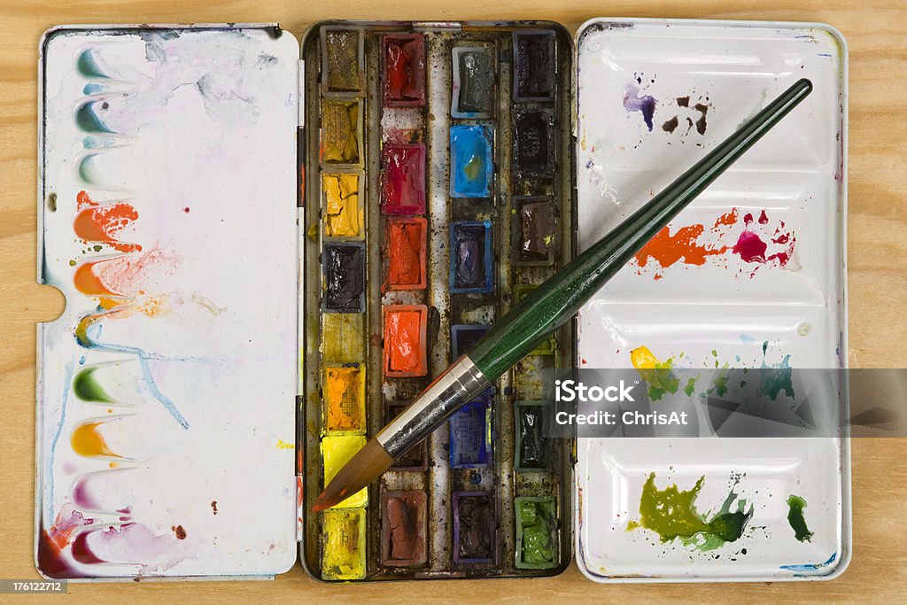 Adiciona cores - Foto de stock de Arte royalty-free
