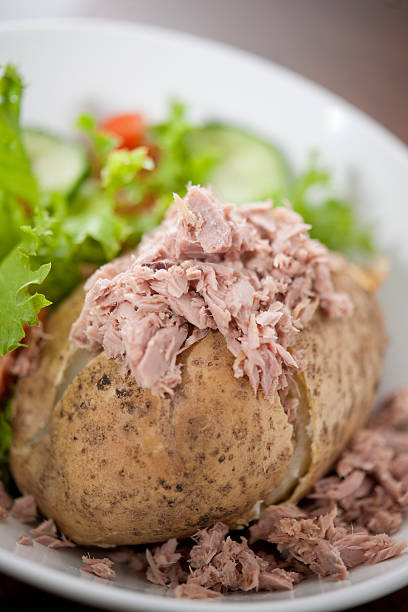 istock Baked Potato with Tuna fish filling 176123636