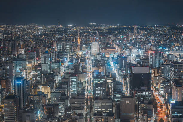 Night view of Nagoya