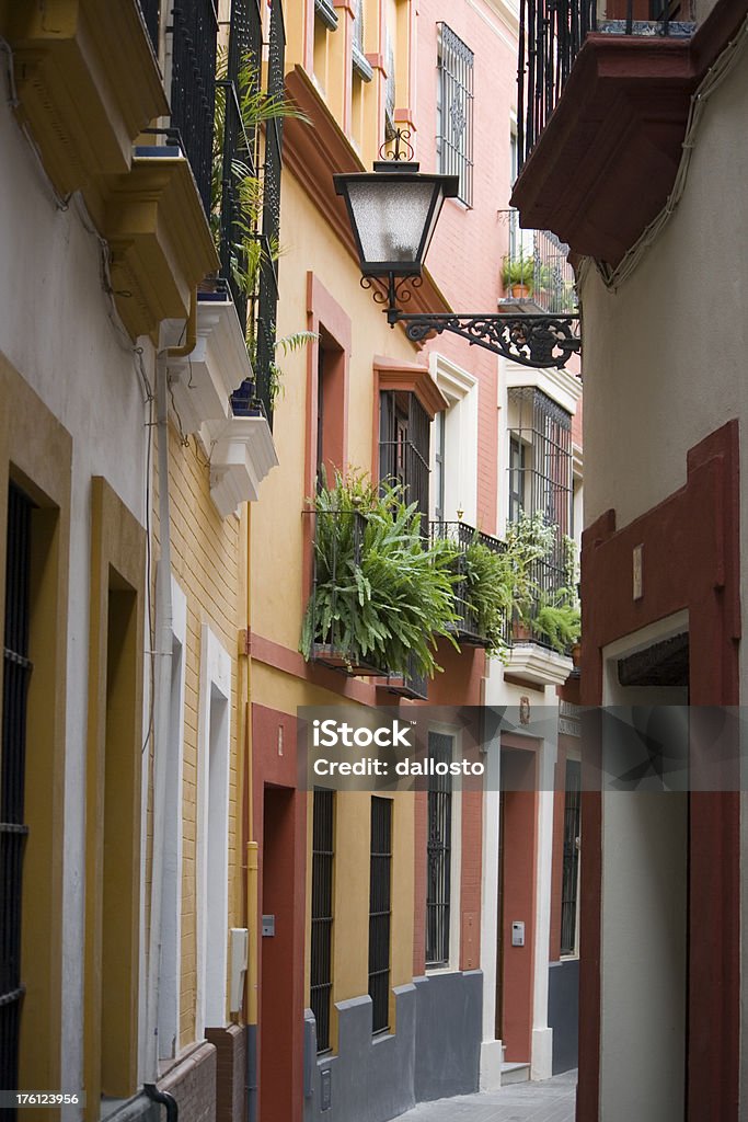 Stadtviertel Santa Cruz in Sevilla- Spanien - Lizenzfrei Bezirk Santa Cruz - Sevilla Stock-Foto